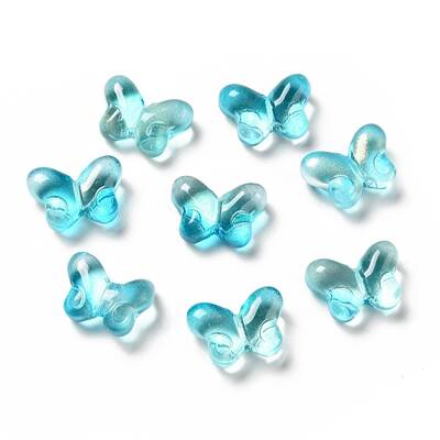 Transparent Baking Paint Glass Beads