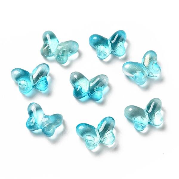 Transparent Baking Paint Glass Beads