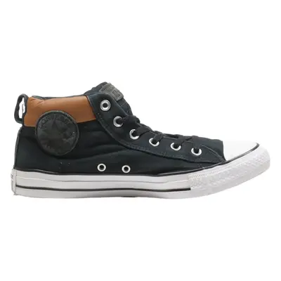 CONVERSE High Top Trainers Black Canvas Womens UK 7