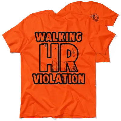 HR Violation - Safety Yellow T-Shirt