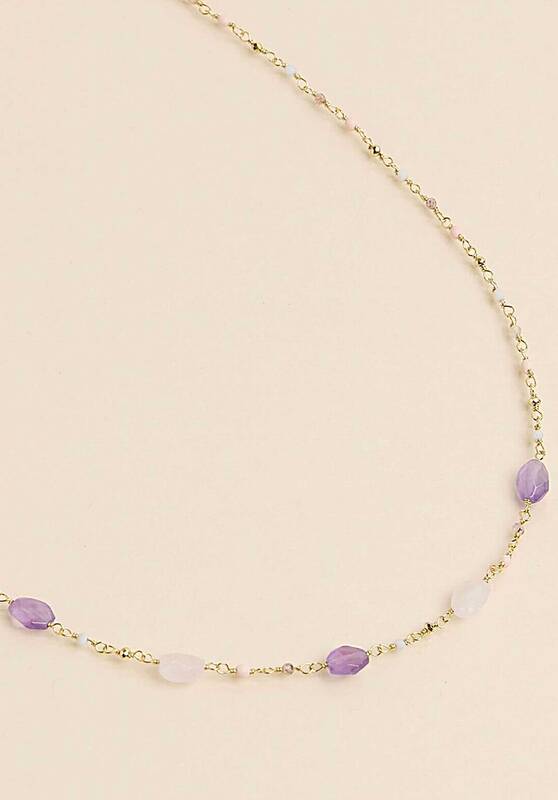 Necklace Cima6 Mumbai-Rose | Color: MUMBAI ROSE | Size: U