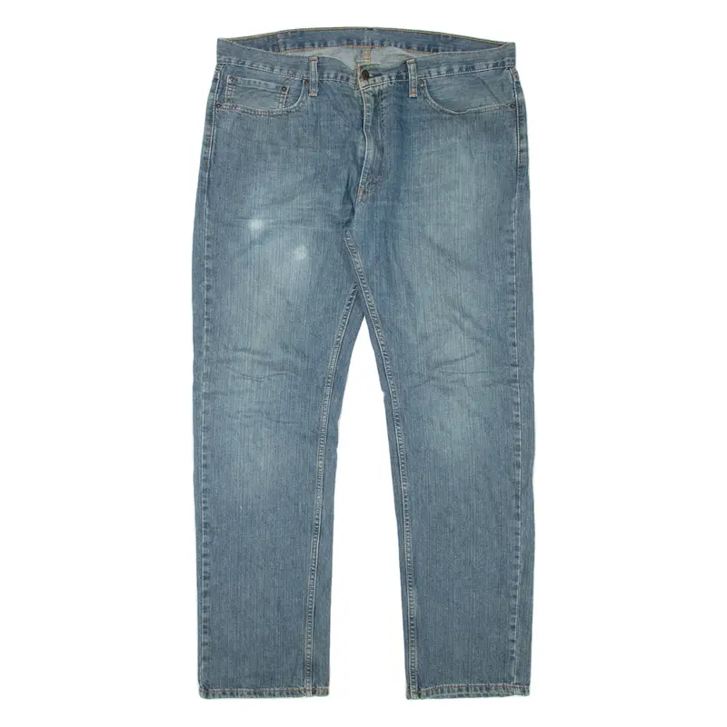 LEVI'S 559 Jeans Mens Blue Relaxed Straight Stone Wash W38 L34