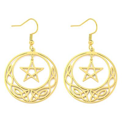 304 Stainless Steel Dangle Earrings for Women