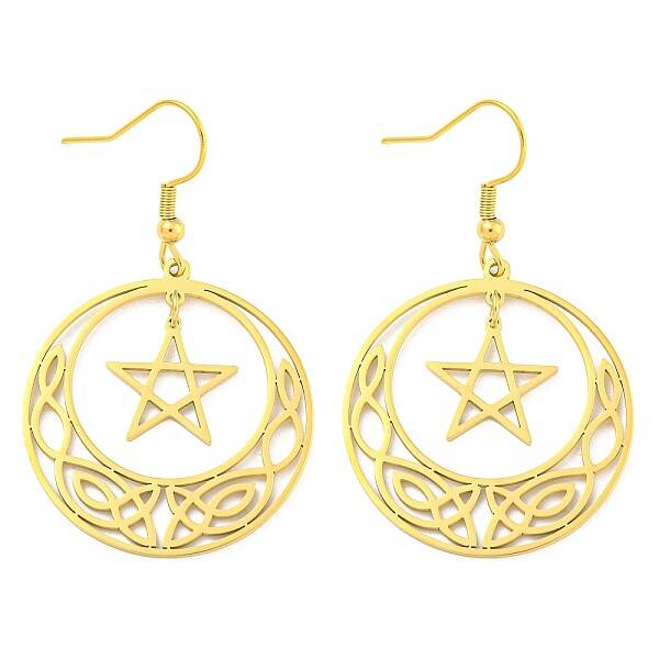 304 Stainless Steel Dangle Earrings for Women
