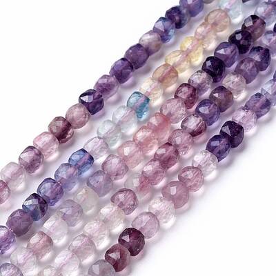 Natural Fluorite Beads Strands