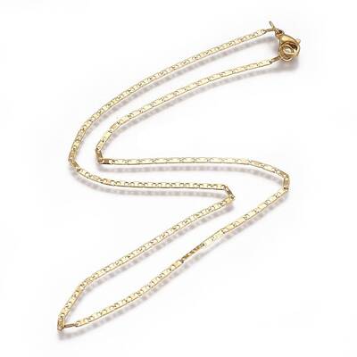 304 Stainless Steel Mariner Link Chain Necklaces