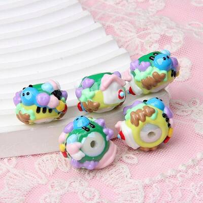 Opaque Acrylic Beads
