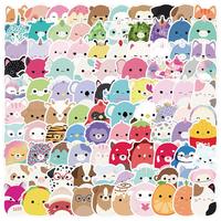 100 Sheets/Set Cartoon Animal Series DIY Sticker, Mixed Pattern Decorative Graffiti Sticker For Wall Water Bottle Skateboard ...