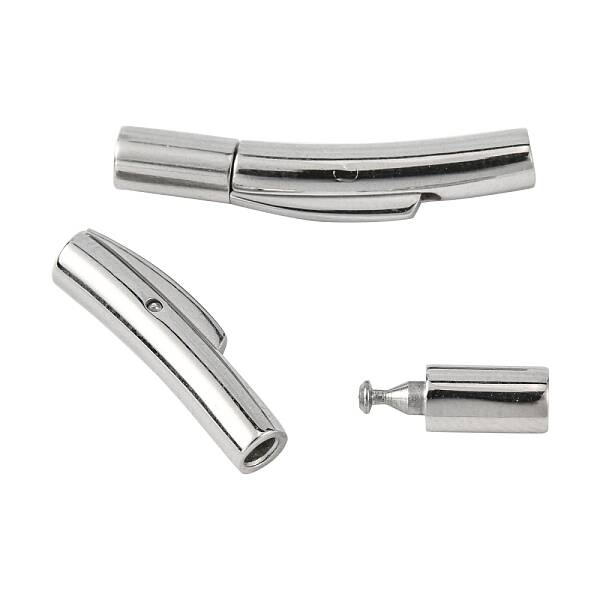 Tarnish Resistant Column 304 Stainless Steel Bayonet Necklace Clasps