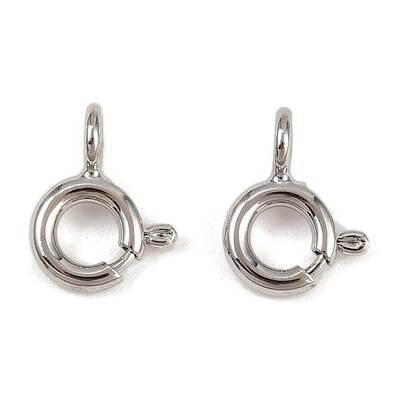 Brass Spring Ring Clasps