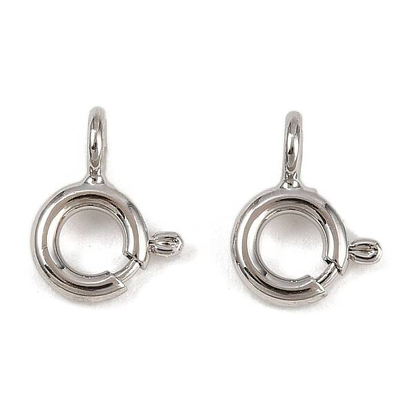 Brass Spring Ring Clasps