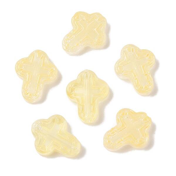 Transparent Spray Paint Glass Beads