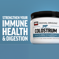 Primal Origins Bovine Colostrum Powder, Supports Gut Health & Immunity, Pasture-Raised, Grass Fed, Hormone-Free, Supplement H...