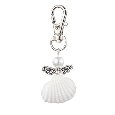 Angel Spiral Shell Pendant Decooration
