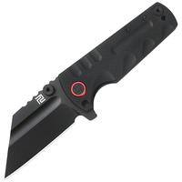 Artisan Cutlery Proponent Tool Knife D2 Steel Black PVD Blade, Black G10 Handle, Tactical Equipment for Man Outdoor Camping a...