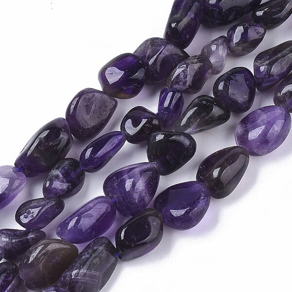Natural Amethyst Beads Strands