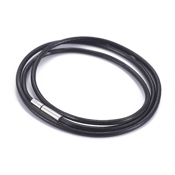 Leather Cord Necklace Making