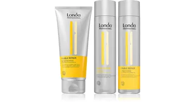 Londa Professional Visible Repair Set Value Pack to Strengthen Damaged Hair 3 Pieces