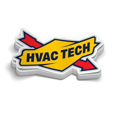 HVAC Tech S Decal