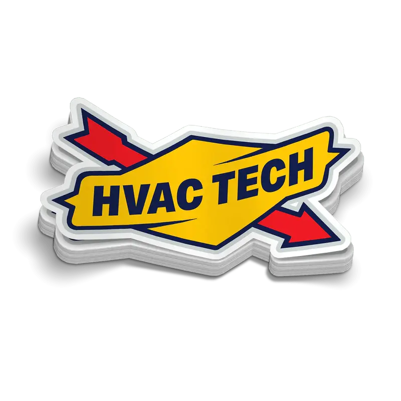HVAC Tech S Decal