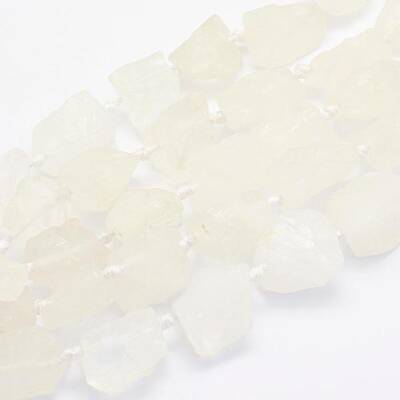 Natural Quartz Crystal Beads Strands