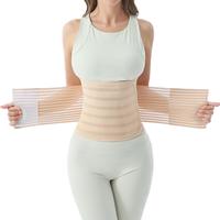 Postpartum Belly Band for Women, Abdominal Binder Post Surgery Stomach Compression Support Belt, Postpartum Waist Girdle C Se...