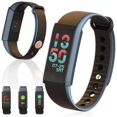 Fitness Tracker Smart Bracelet Wristband Color Screen For iPhone And Samsung