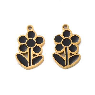 Ion Plating(IP) 304 Stainless Steel Enamel Charms