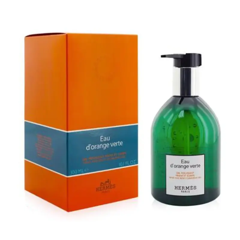Hermes Eau D'Orange Verte Hand and Body Cleansing Gel Refillable 300 ml
