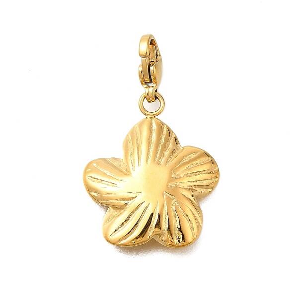 Flower 304 Stainless Steel Pendant Decorations