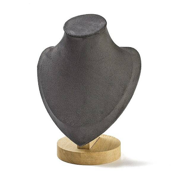 Microfiber Necklace Display Stands