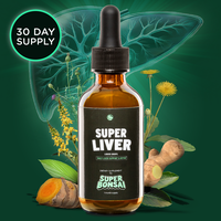 SuperBonsai Super Liver - Natural Ingredients with Milk Thistle and Dandelion Root - Daily Liver Support and Detox - GMO Free...