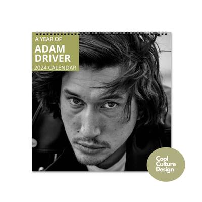 Adam Driver Calendar Vol.1 - 2024 Calendar, Wall Calendar 2024