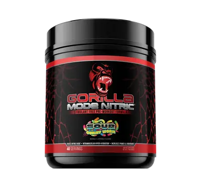 Gorilla Mode Nitric  - Stimulant Free Pre-Workout  (20/40 Servings)