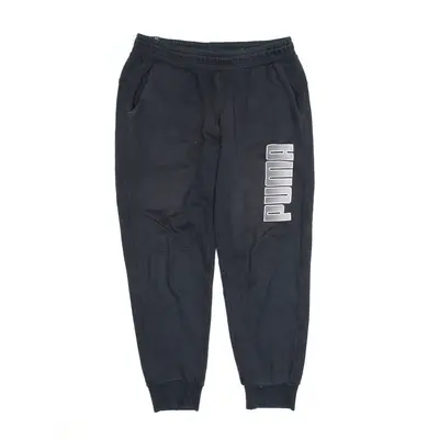 PUMA Sports Black Regular Straight Jogger Mens M W33 L28