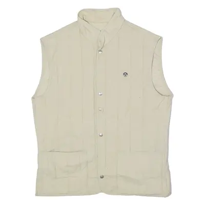 NORTH SAILS Mens Quilted Gilet Cream XL