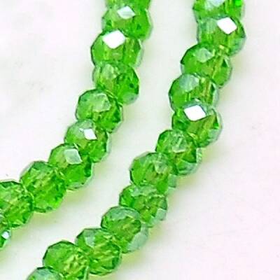 Electroplate Glass Beads Strands