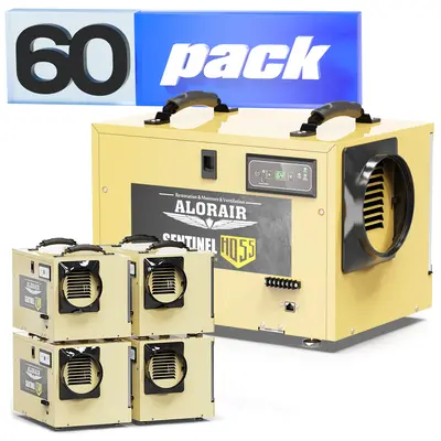 ALORAIR Wholesale Packs Sentinel HD55 (Gold) Dehumidifier (pack of 60)
