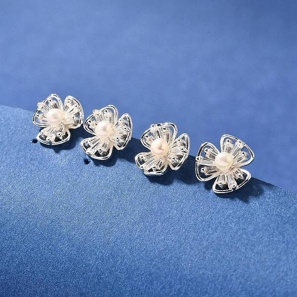 Natural Pearl Ear Studs