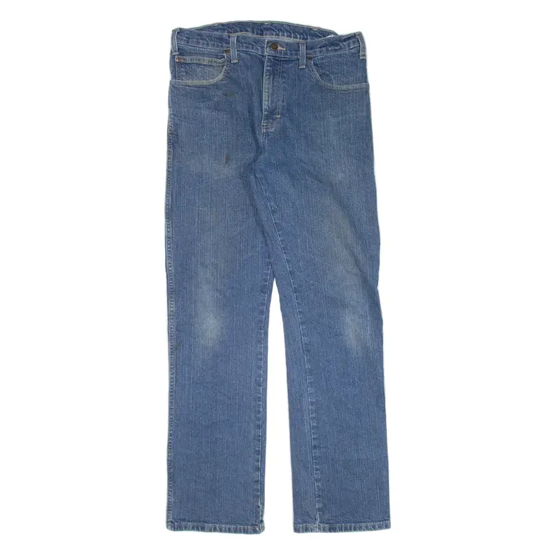DICKIES Workwear Mens Jeans Blue Regular Straight W32 L32