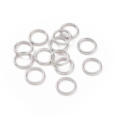 Alloy Closed Jump Rings