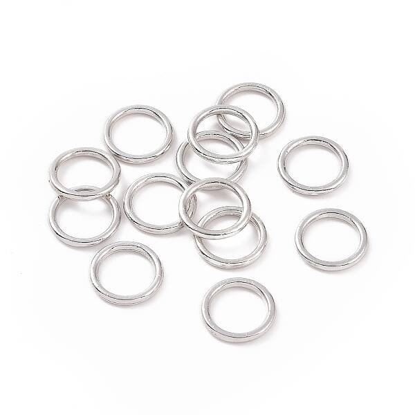 Alloy Closed Jump Rings