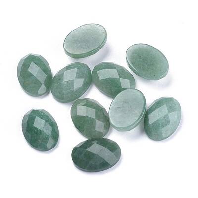 Natural Green Aventurine Cabochons
