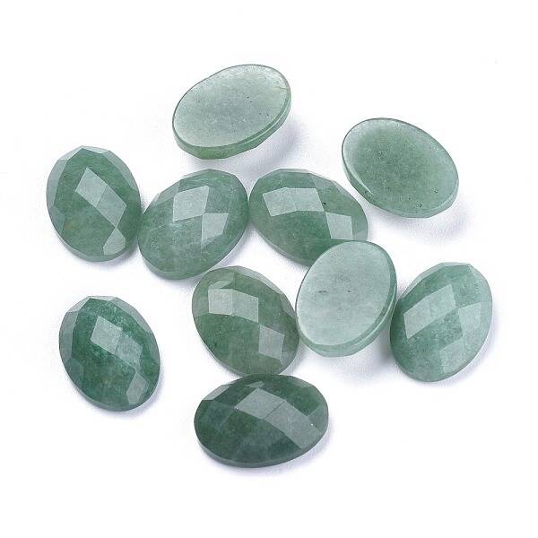 Natural Green Aventurine Cabochons