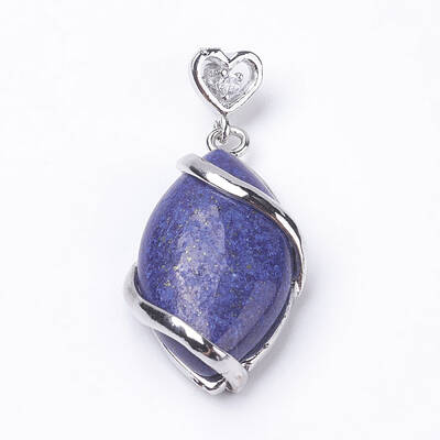 Natural Lapis Lazuli Pendants