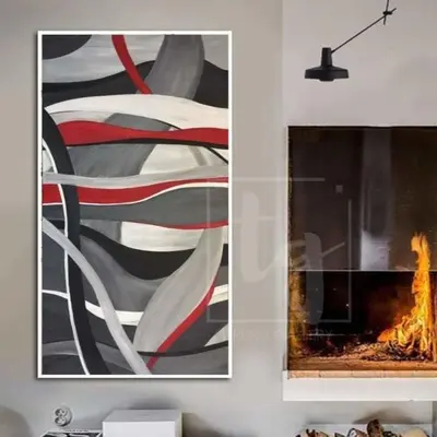 Large Oil Paintings On Canvas Creative Abstract Artwork Contemporary Art | SONG OF THE SEA