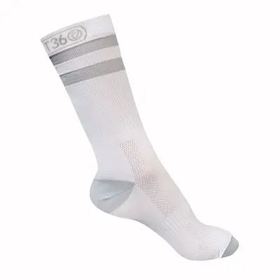 Reflective Mid Length Running Socks