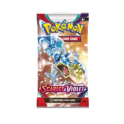 Pokémon TCG Scarlet and Violet booster