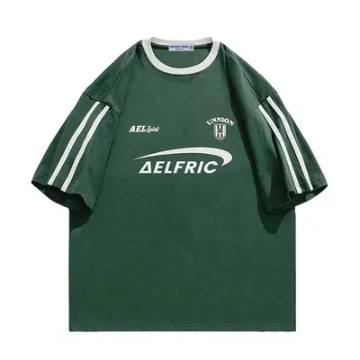 Aelfric Eden Star Emblem Letter Print Tee