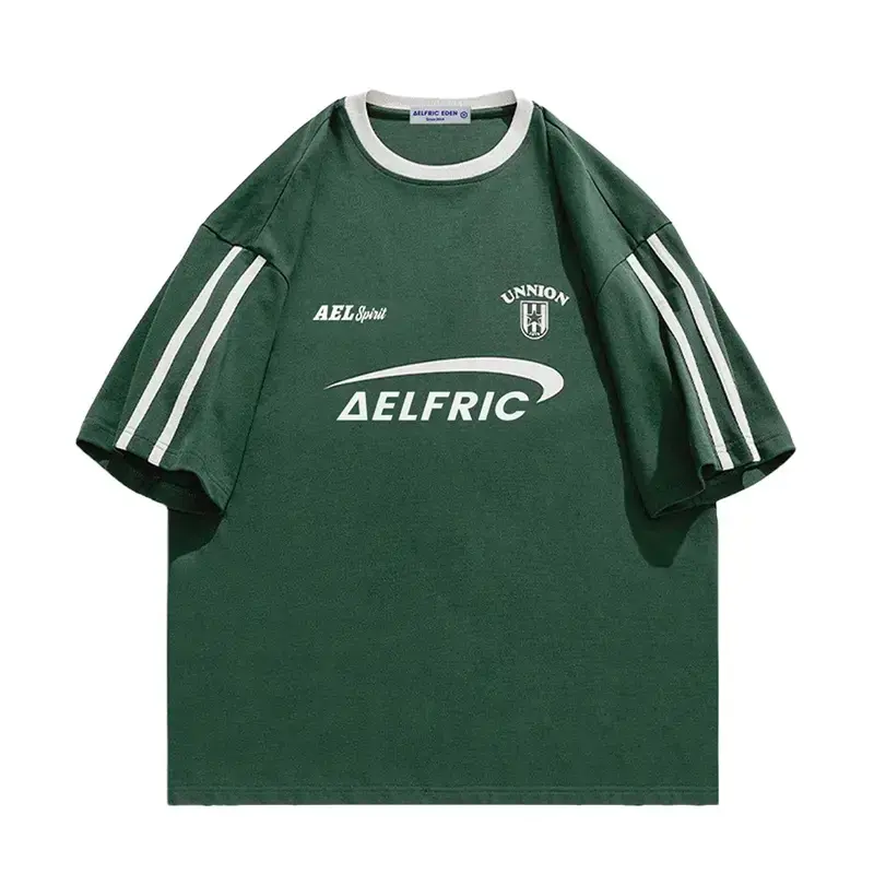 Aelfric Eden Star Emblem Letter Print Tee